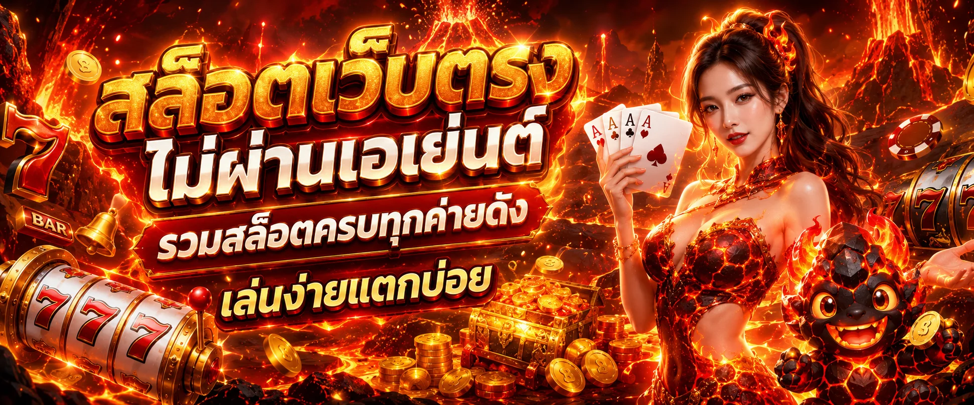 หน้ารวมเกมสล็อตออนไลน์ แม็กม่า สล็อต ครบทุกค่าย