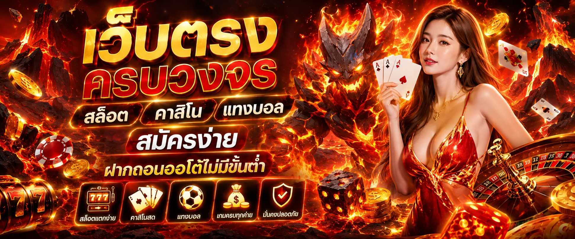 แบนเนอร์หน้าแรก Magma56 เว็บสล็อตออนไลน์เว็บตรง ฝากถอนออโต้